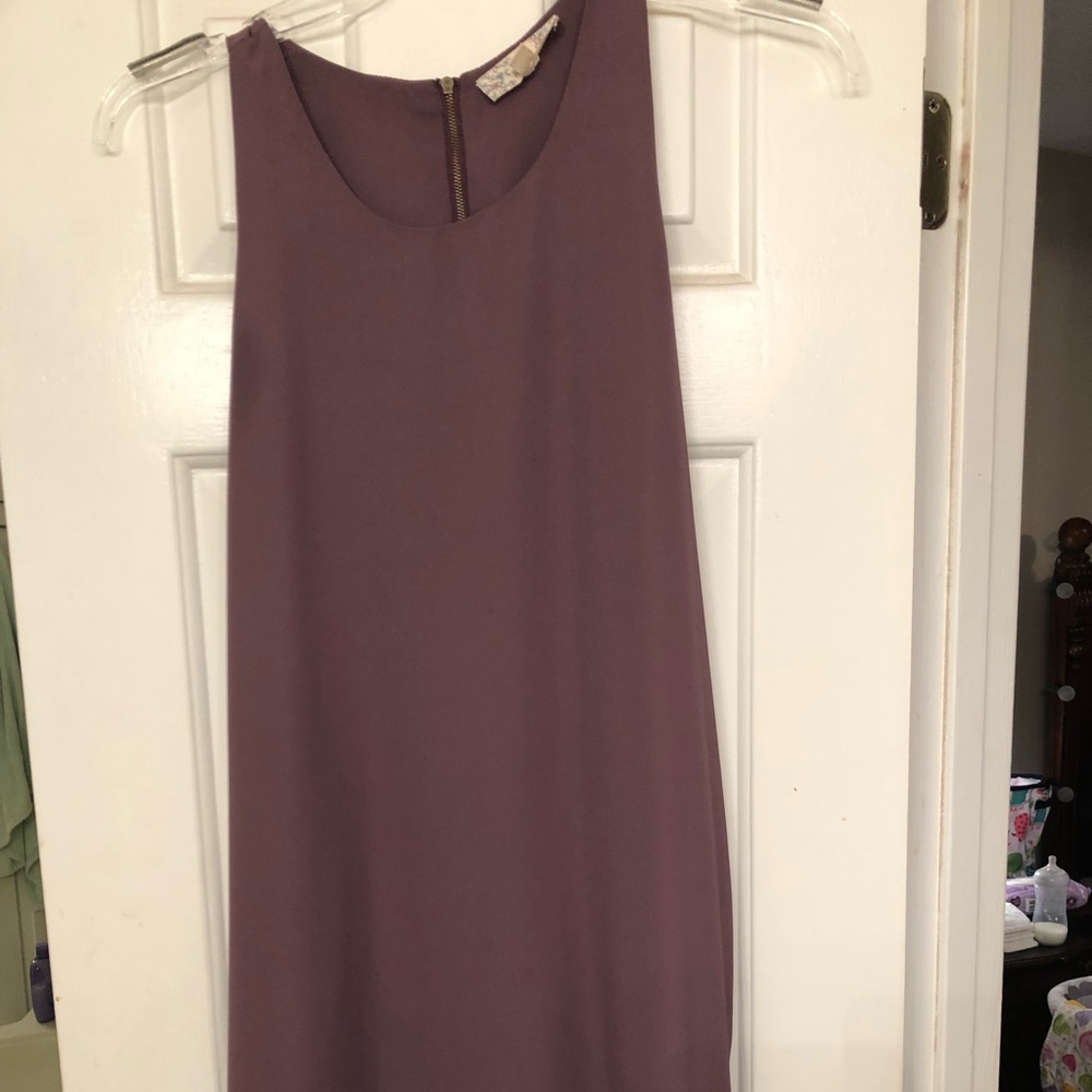 Mauve dress